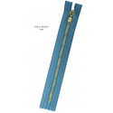 Fermeture en Métal Jean DENIM Bicolore/Doré